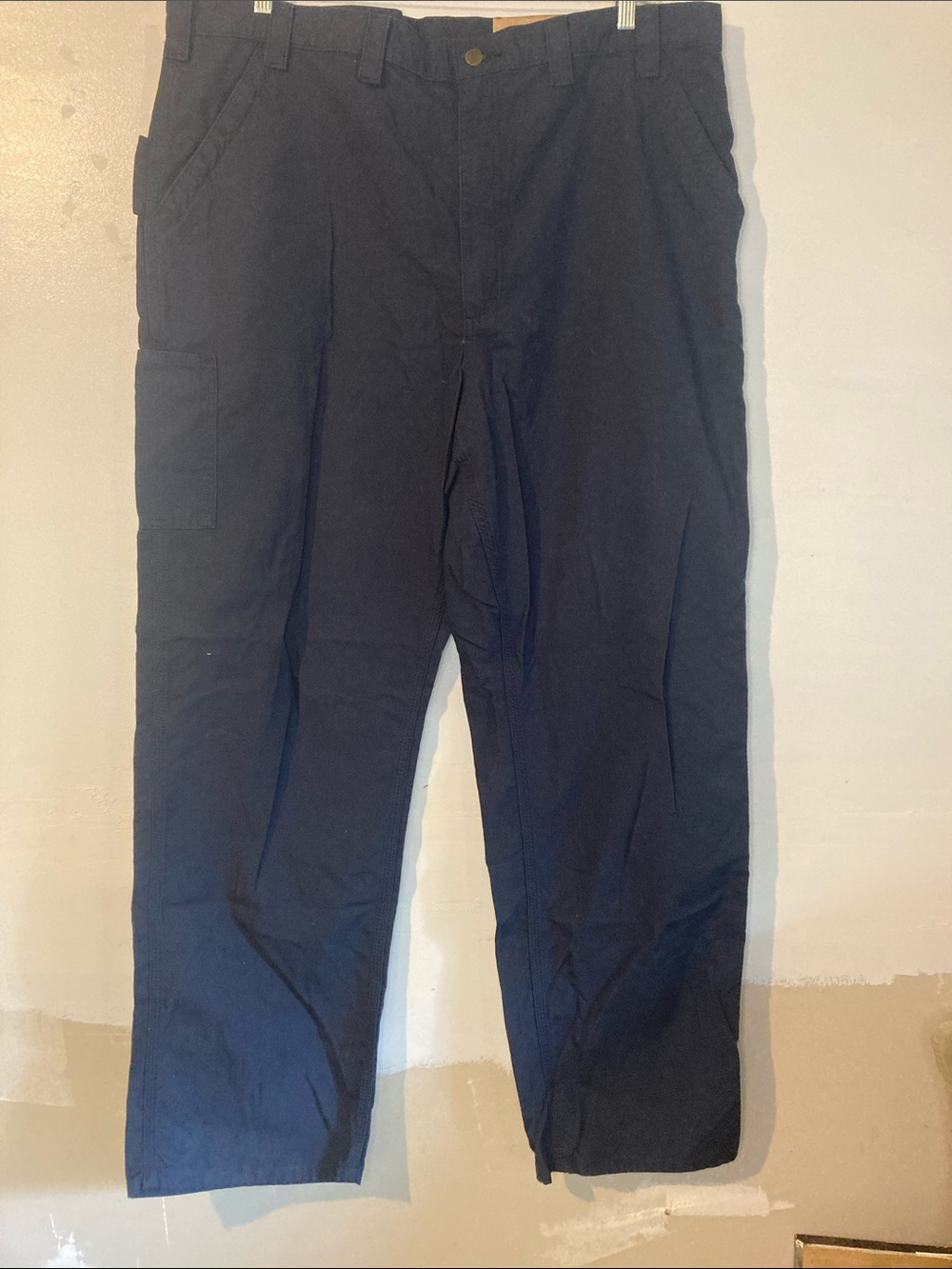Carhartt Men's Cargo Pants in Navy Blue